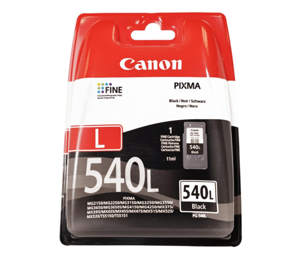 CANON PG-540L black do 300 str. 5224B001 - 1117549 - zdjęcie